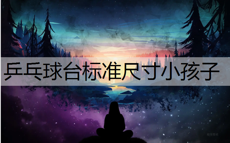 乒乓球台标准尺寸小孩子