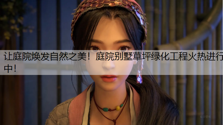 <strong>让庭院焕发自然之美！庭院别墅草坪绿化工程火热进行中！</strong>