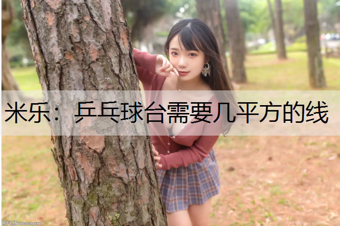 乒乓球台需要几平方的线